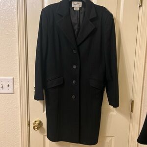 Gallery Classic Black Trench Coat